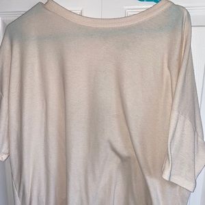 Oversized open back American Eagle Tee